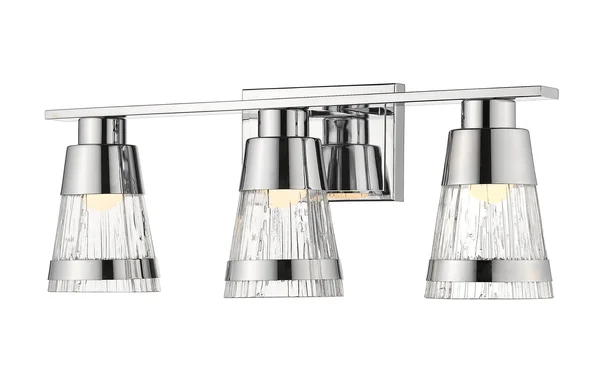 Z-Lite 1923-3V-CH-LED Ethos 3 Light Vanity - Chrome