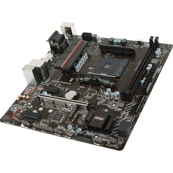 MSI A320M Grenade AMD A320 Socket AM4 MicroATX Motherboard