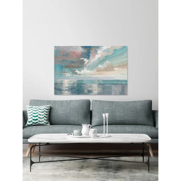 Marmont Hill Pastel Sky 60-Inch x 40-Inch Canvas Wall Art