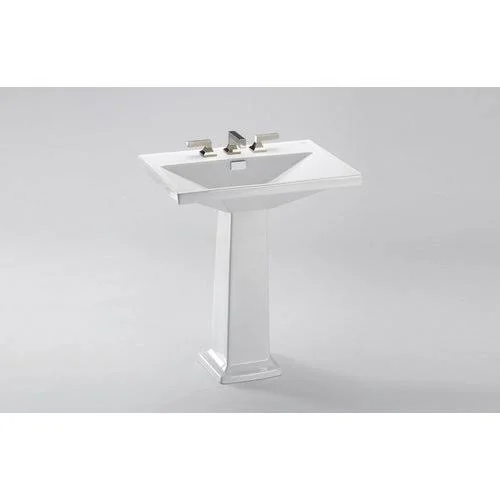 Toto LT930.8-12 Lloyd Pedestal 8-Inch Centers Basin - Sedona Beige