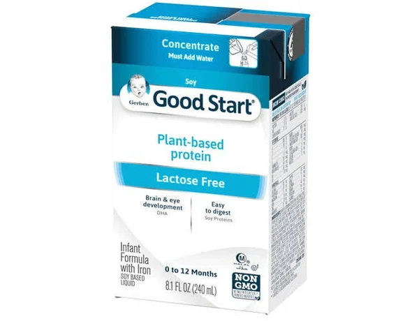 Gerber Good Start Soy Concentrate Infant Formula - 8.1 fl oz Carton (Pack of 18)