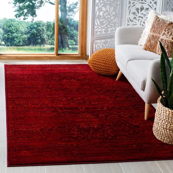 Safavieh Tunisia TUN291A Red - Orange 8& x 10& Area Rug