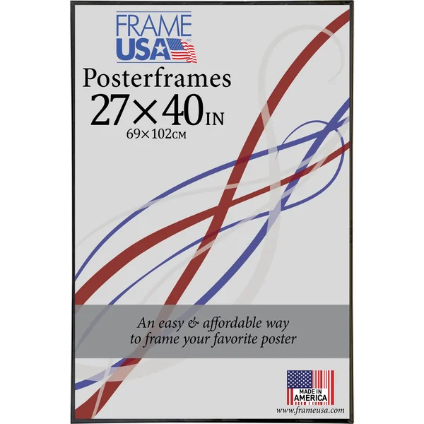 Corugated Posterframe (27 x 40) Gold
