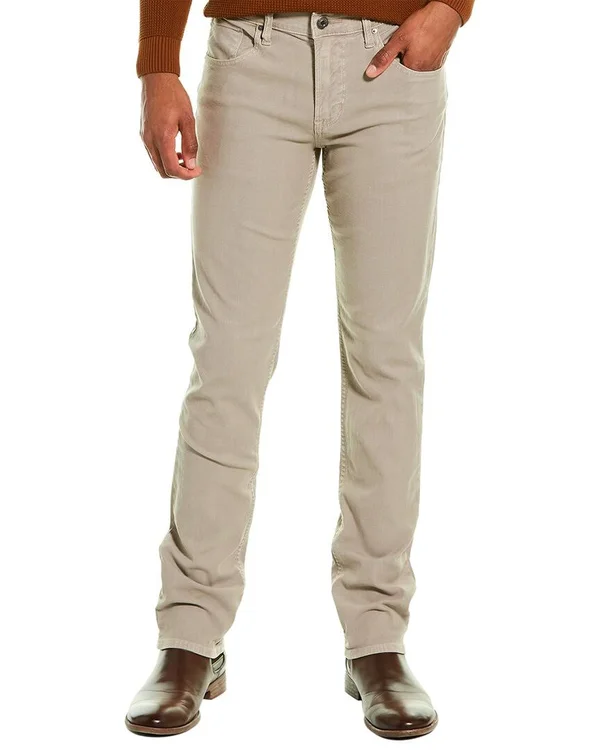 Hudson Jeans Blake Slim Straight Twill Pant - Grey - 34