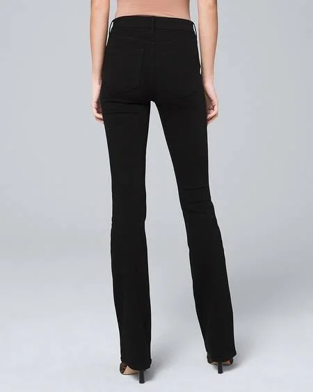Women's Ultimate Sculpt High-Rise Skinny Flare Jeans - Midnight Rinse Wash, Size 4 - Regular by White House Black Market