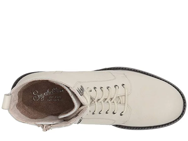 Women's Seychelles Irresistible Combat Boot - Size: 7, White