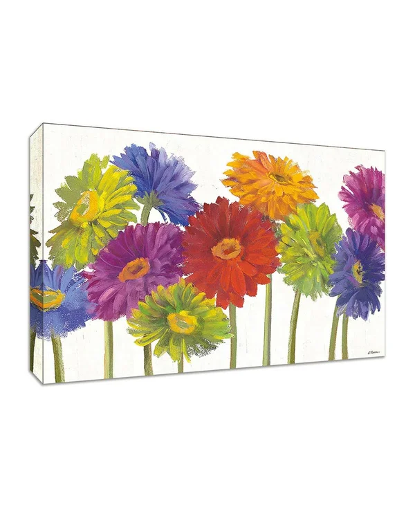 30x22 x 45x22 Colorful Gerbera Daisies by Carol Rowan Fine Art Giclee Print