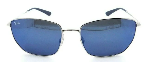 Ray-Ban RB3653 003/55 Silver Square Sunglasses