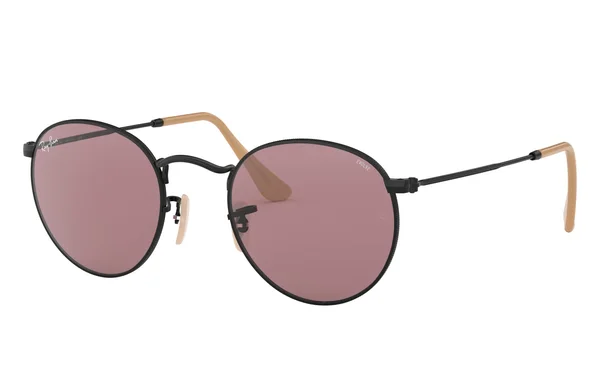 Ray-Ban Round Metal RB3447 Sunglasses - Black (9066Z0)