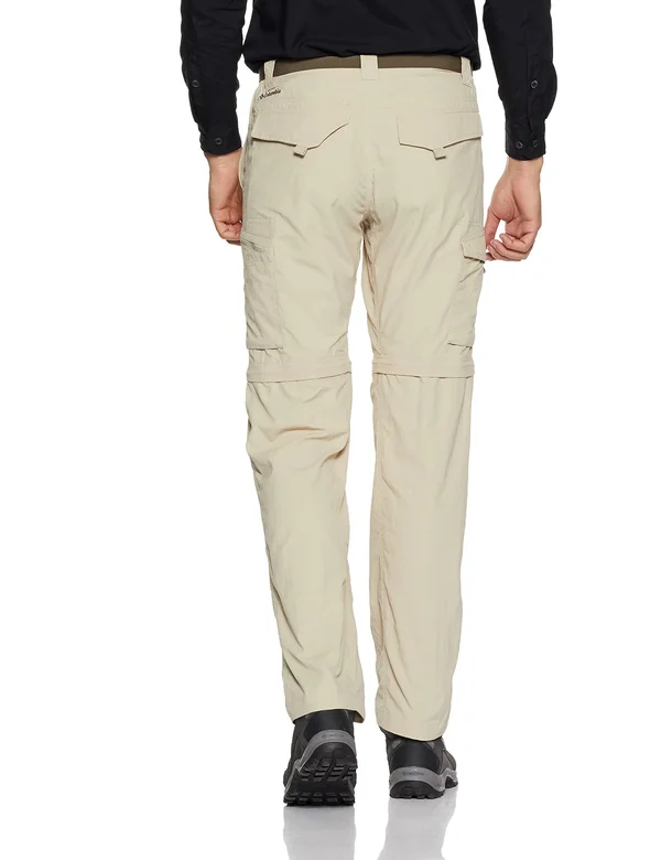 Columbia Men's Silver Ridge Convertible Pant - Fossil - 44 - 30