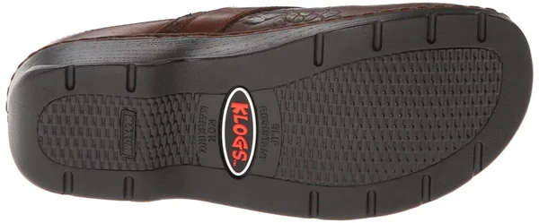 Klogs Women's Austin Mule Brown Flower Tool 9.5