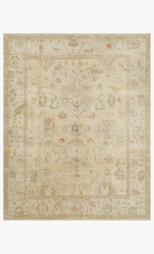 Loloi Rugs Vincent Hand-Knotted Stone/Stone Area Rug