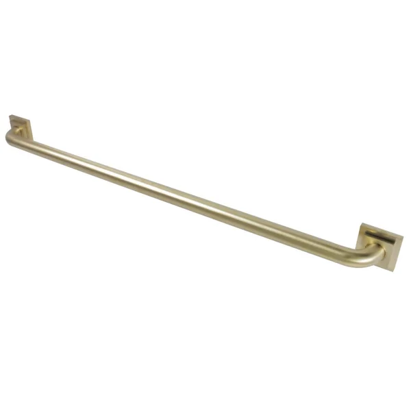 Kingston Brass Dr614367 Claremont 36x22 Decorative Grab Bar - Satin Brass