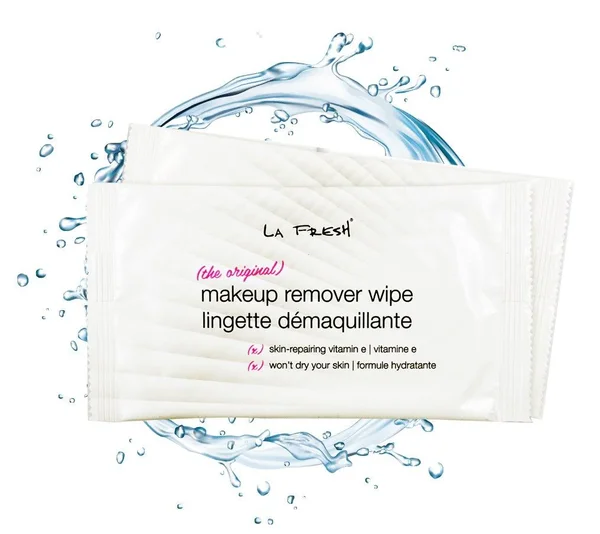 La Fresh Makeup Remover Cleansing Face Wipes Case of 600ct Facial Towelettes with Vitamin E for Waterproof Makeup