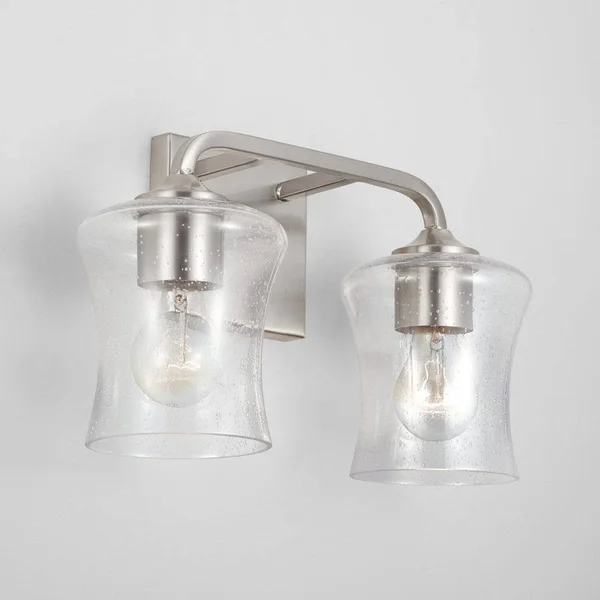 Capital Lighting 139221BZ-499 Reeves 2 Light Vanity, Bronze