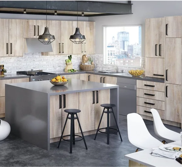 Wilora Paloma Cortina Conch Shell 18x22 x 34.75x22 x 24x22 1 Full-Height Door Base Cabinet - Engineered Wood RCS-B18FH