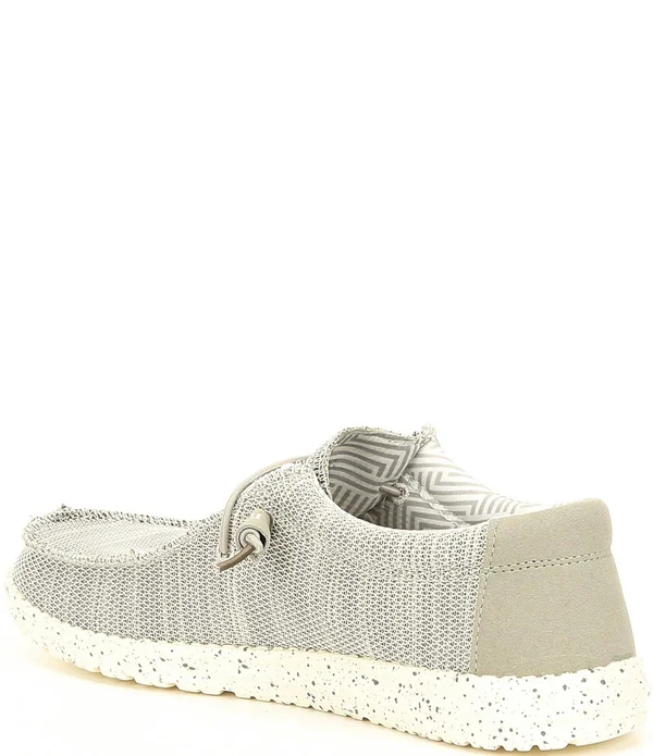 Hey Dude Men's Wally Sox Shoes - Ash - 10