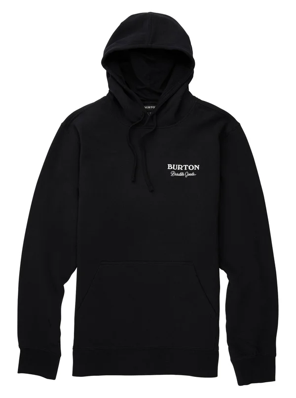 Burton Durable Goods Pullover Hoodie True Black - Xxs