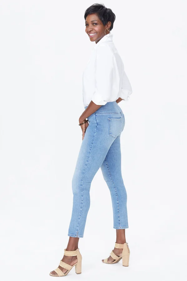Women's Nydj Alina Pull-On Ankle Skinny Jeans, Size 00 - Blue