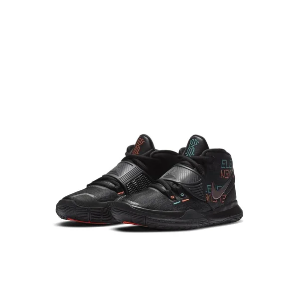 Nike Kids& Preschool Kyrie 6 Basketball Shoes - Black