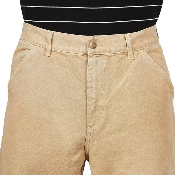 Carhartt WIP Single Knee Pant Dearborn Canvas - 12 oz - Dusty H Brown Worn Canvas - 38/34 - Men