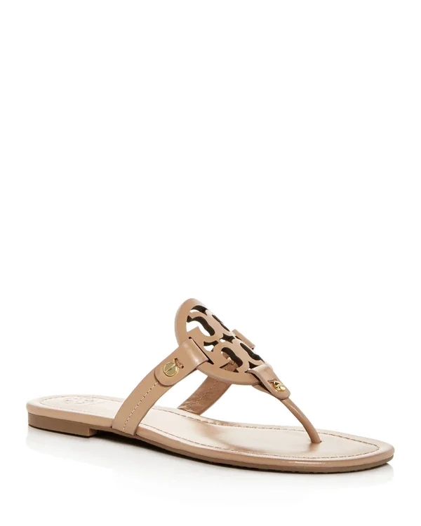 Tory Burch Miller Flip Flop Sandal Light Makeup - Light Makeup, 8