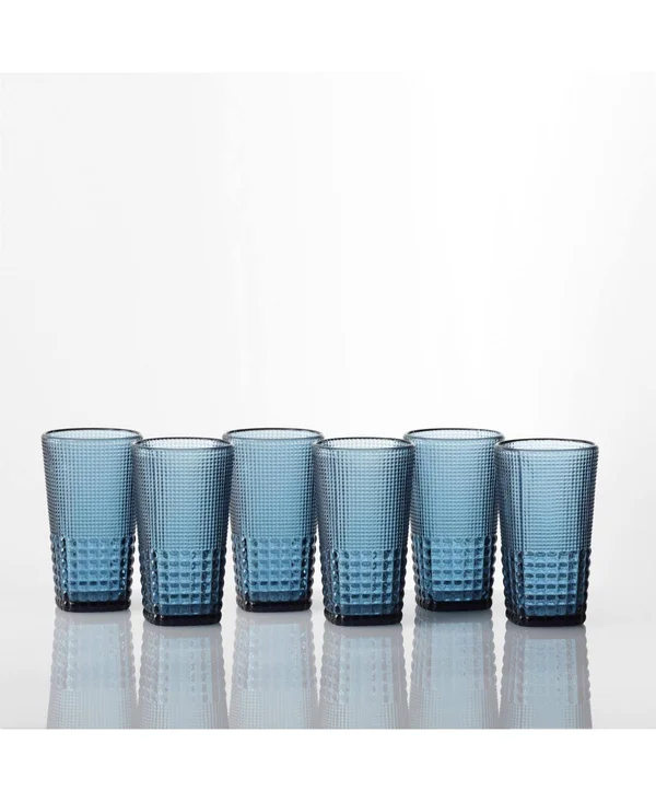 Fortessa Malcolm Ice Beverage Glass, Set of 6 - Clear
