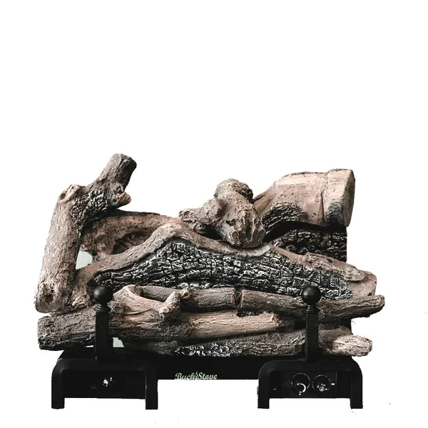 Buck Stove 24x22 Mountaineer Series Vent-Free Propane GAS Log Set - T...