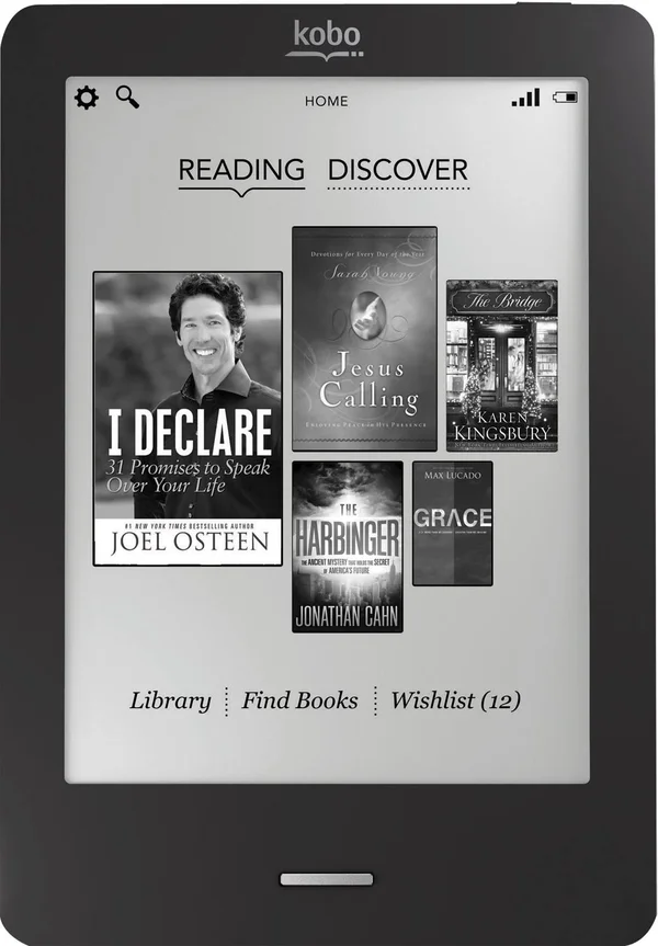 Kobo eReader Touch Edition, Black