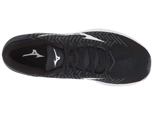 Mizuno Men's Waveknit R2 Running Shoes - Black - Size 8.5