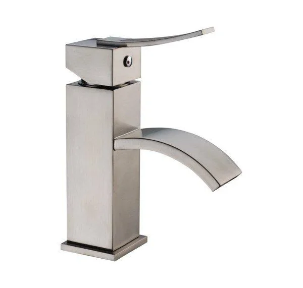 Dawn AB78 1258C Single-Lever Square Lavatory Faucet, Chrome