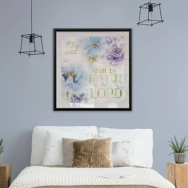 Joyful -Framed Giclee Print - 22X22