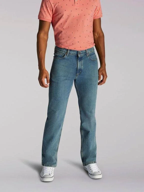 Lee Men's Relaxed Fit Straight Leg Jeans