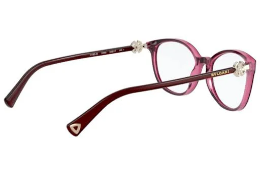 Bvlgari BV4185B 5469 Bordeaux on Transparent Red
