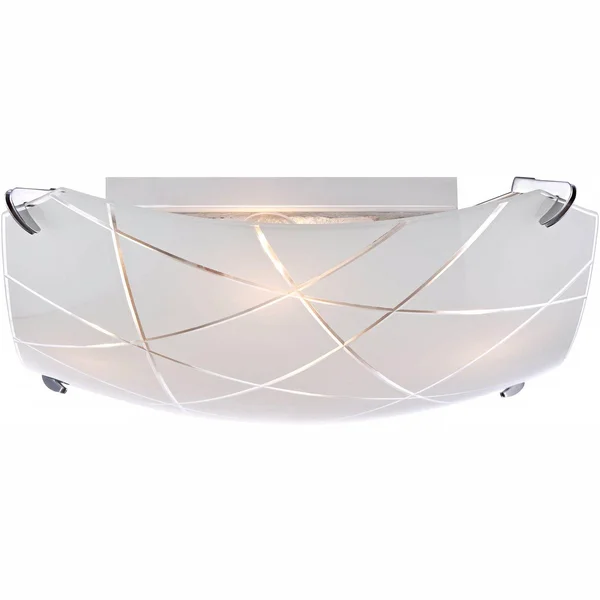 Lattice 16 1/2x22 Wide Contemporary Chrome Ceiling Light