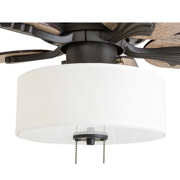 Prominence Home 50568-01 Snowden Farmhouse Ceiling Fan 52x22 Barnwood/Tumbleweed - Aged Bronze