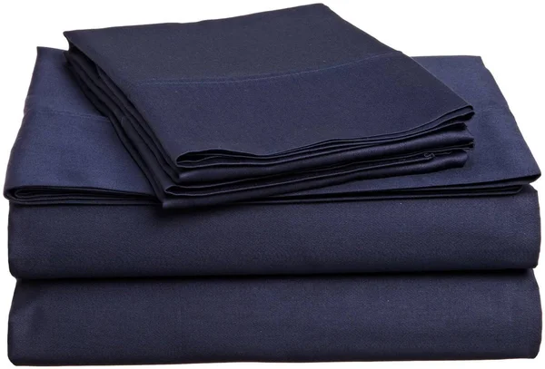 Superior Soft Long Stable Cotton Sheet Set - Full - Navy Blue