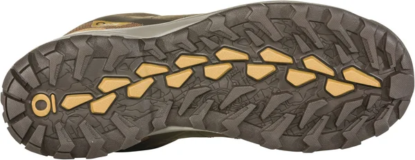 Oboz Men's Sypes Mid Leather B-DRY, Dark Shadow, 9