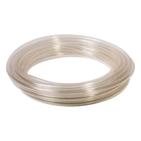 Soft Clear PVC Tubing for Chemicals - Inner Diameter 1 inch - Outer Diameter 1-3/8 inch - 10 ft