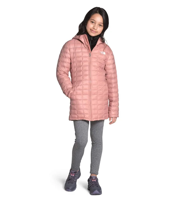 The North Face Girls& Thermoball Eco Parka - Pink Clay, L