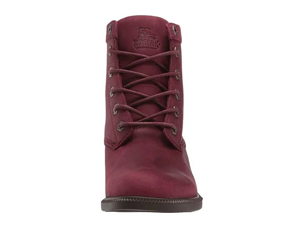 Kodiak Original All Season Women's Waterproof Leather Boots, Size: 7.5, Red