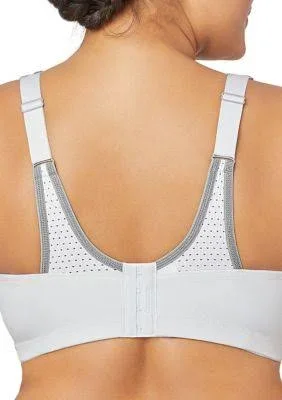 Women's Glamorise Elite Adjustable Underwire Sports Bra, Size 34G - White
