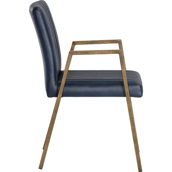 Sunpan Ikon Homer Dining Armchair - Bravo Admiral