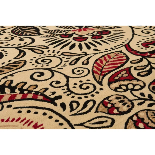 Westfield Home Montclaire Ginger Red Area Rug - 5&3x22 x 7&2x22