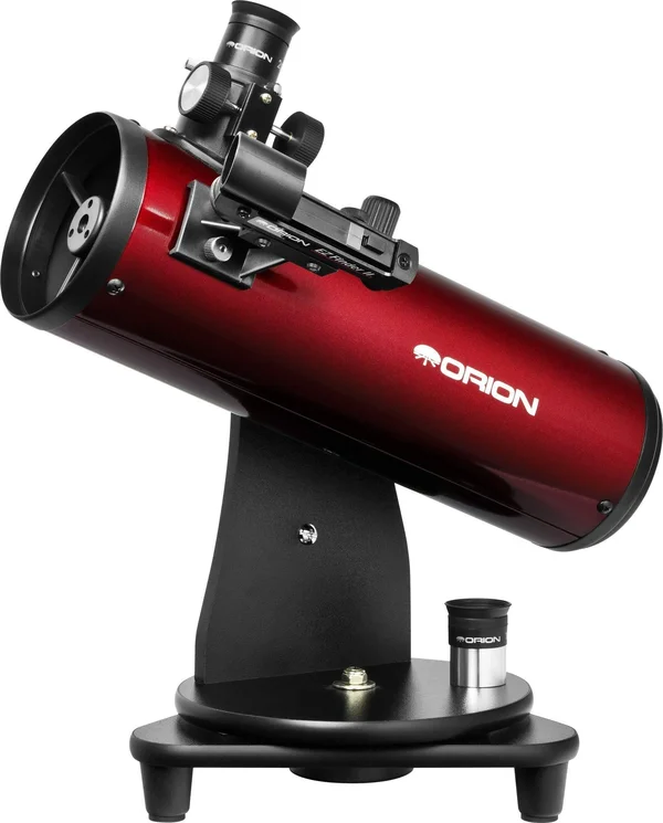 Orion 10012 Skyscanner 100mm Tabletop Reflector Telescope (Burgundy)