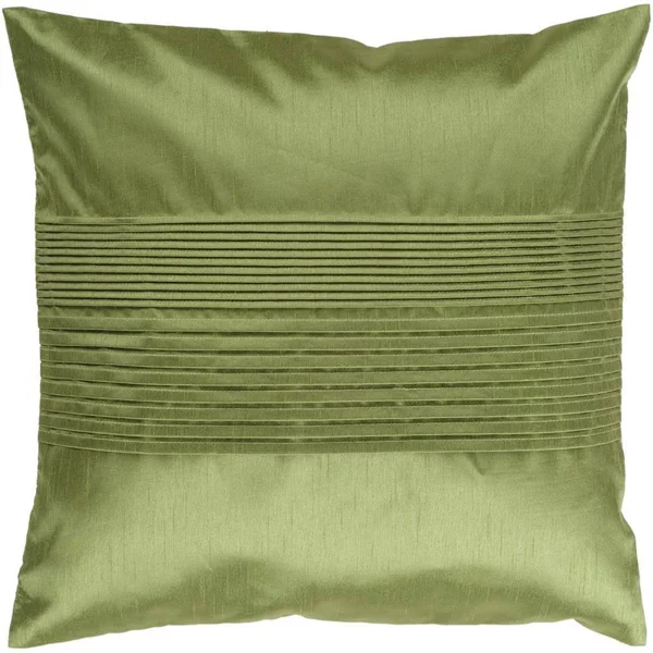 Surya - Solid Pleated - Throw Pillow