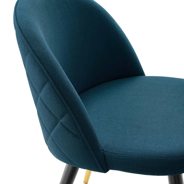 Modway Cordial Upholstered Fabric Dining Chairs - Set of 2 - Gray