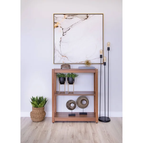 Global Furniture USA Hazelnut 3 Shelf Bookcase