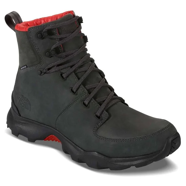 The North Face Men S Thermoball Grey/Red Versa Boot (10.5)