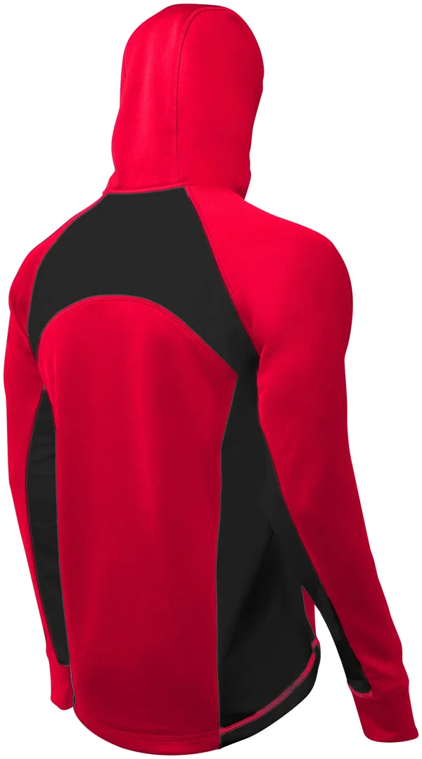 TYR WAMJC2A Men's Alliance Victory Warm Up Jacket - Red/Black - L